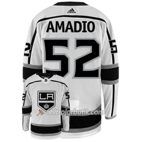 Män Ishockey Los Angeles Kings Tröja MICHAEL AMADIO 52 Adidas Vit Authentic
